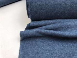 Rib - denim meleret